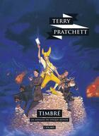 Couverture du livre « Timbré » de Terry Pratchett aux éditions L'atalante
