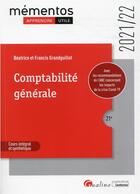 Couverture du livre « Comptabilité générale (édition 2021/2022) » de Beatrice Grandguillot et Francis Grandguillot aux éditions Gualino