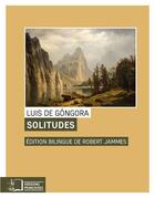 Couverture du livre « Solitudes » de Luis De Gongora aux éditions Rue D'ulm