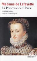 Couverture du livre « La princesse de Clèves et autres romans » de Madame De La Fayette aux éditions Gallimard