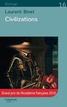 Couverture du livre « Civilizations » de Laurent Binet aux éditions Feryane