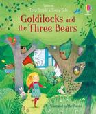 Couverture du livre « Goldilocks and the three bears : peep inside a fairy tale » de Anna Milbourne et Mar Ferrero aux éditions Usborne