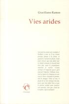 Couverture du livre « Vies arides » de Graciliano Ramos aux éditions Chandeigne