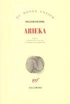 Couverture du livre « Arieka » de William Golding aux éditions Gallimard