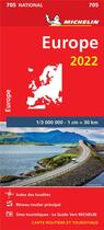 Couverture du livre « Cn 705 europe 2022 » de Collectif Michelin aux éditions Michelin