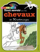 Couverture du livre « Colorie les chevaux » de Isabelle Mandrou aux éditions Fleurus