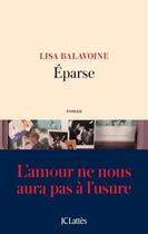 Couverture du livre « Éparse » de Lisa Balavoine aux éditions Lattes