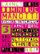 Couverture du livre « Carnet rose » de Dominique Manotti aux éditions Publie.net