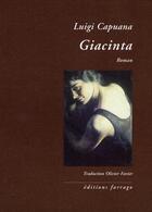 Couverture du livre « Giacinta » de Luigi Capuana aux éditions Verdier