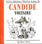 Couverture du livre « La petite collection de Joann Sfar t.2 : Candide » de Joann Sfar et Voltaire aux éditions Breal