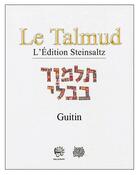 Couverture du livre « Le Talmud ; l'édition Steinsaltz t.10 ; Babli Baba Metsia 3 » de Adin Steinsaltz aux éditions Biblieurope