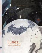 Couverture du livre « Lunes... eine mondlose Nacht » de Melanie Vialaneix aux éditions Kidikunst