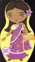 Couverture du livre « Ashna en Inde ; carnet créatif » de Julie Camel aux éditions Play Bac