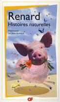 Couverture du livre « Histoires naturelles » de Jules Renard aux éditions Flammarion