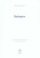 Couverture du livre « Salopes » de Dennis Cooper aux éditions P.o.l
