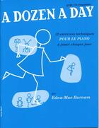Couverture du livre « A dozen a day » de Edna-Mae Burnam aux éditions Emf