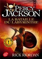 Couverture du livre « Percy Jackson t.4 : la bataille du labyrinthe » de Rick Riordan aux éditions Le Livre De Poche Jeunesse