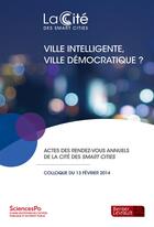 Couverture du livre « Ville intelligente, ville democratique 2e ed » de Berger-Levrault aux éditions Berger-levrault