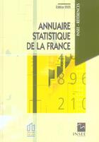 Couverture du livre « Annuaire Statistique De La France » de I.N.S.E.E. aux éditions Insee